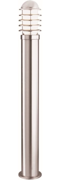 Stehleuchte, Edelstahl, H 90 cm, LOUVRE