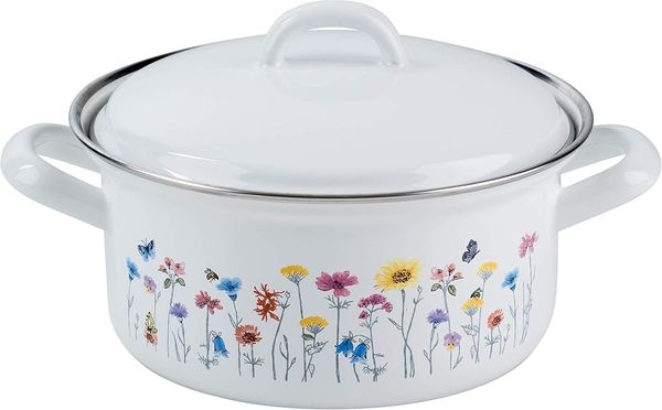 Riess FLORA Kasserolle mit Deckel