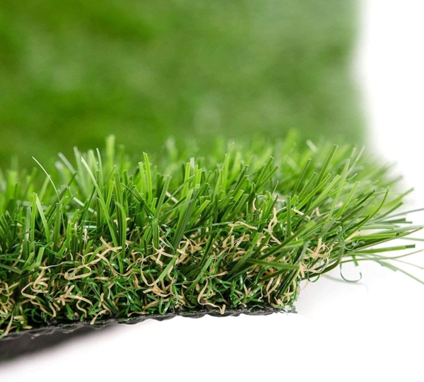 Floordirekt Premium Kunstrasen - Rasenteppich - Rollrasen - Kunststoffrasen - Garten-Rasen - Rasen für Balkon, Terrasse & Garten (Windsor (Höhe: 25mm) 200x400 cm Bild 6