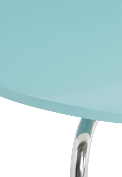 4er Set Besucherstuhl Diego, Blau Bild 7