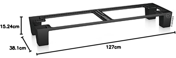 LECHUZA TRIO Cottage 40 Sockel schwarz 15032 Bild 4