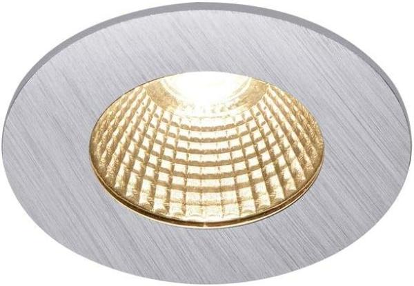 SLV No. 1002100 PATTA-I LED Outdoor Deckeneinbauleuchte rund DL IP65 silber 1800-3000K