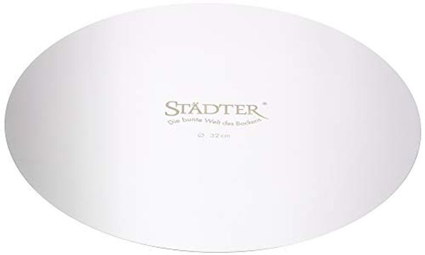 Städter Edelstahl Torten-Unterlage rund 32 cm