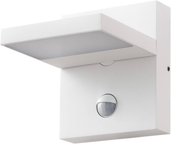 Lucande Außen-Wandleuchte Silvan, 1x12 W LED, warmweiß