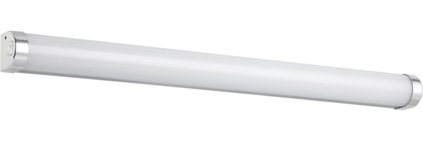 Eglo 99777 Spiegelleuchte Badezimmerleuchte TRAGACETE 1 silber, chrom weiss L:60cm B:4,5cm H:4,5cm mit Schalter IP44 4000K