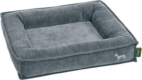 Hunter Tierbedarf Tierbett Orthopädisches Hundebett Melun graublau