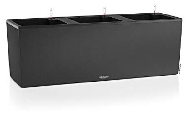 LECHUZA TRIO Stone 30 graphit schwarz 15046