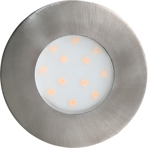 Eglo 96415 LED Outdoor Einbauleuchte PINEDA-IP nickel-matt Ø7,8cm IP44 3000K