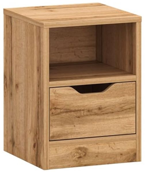 Nachtkonsole T02 Nachtschrank 31x31x43cm Wotan Eiche