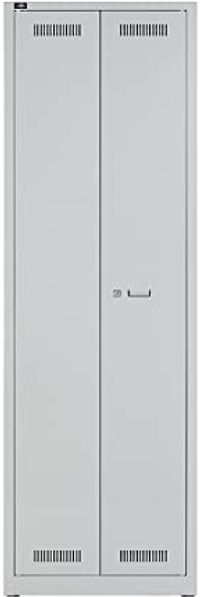Bisley Garderobenschrank LIGHT, Allzweckschrank 300, Farbe lichtgrau