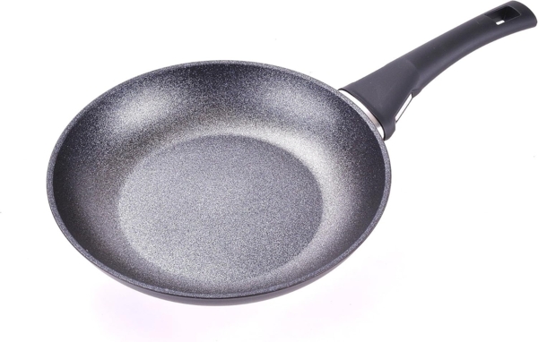 Berndes Balance Induction Enduro Bratpfanne, Pfanne, Antihaftversiegelung, Aluminium, Schwarz, Ø 24 cm, 0009880124