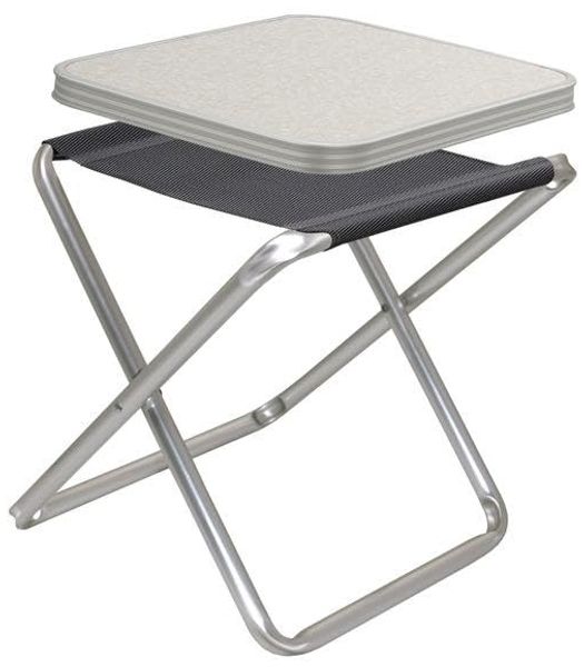 Camp4 Campinghocker, Tischhocker TORTUGA, mit MDF-Tischplatte