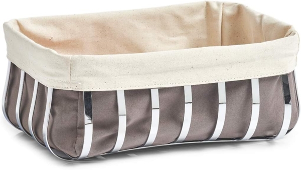 ZELLER Present mit Beutel Braun Brotkorb