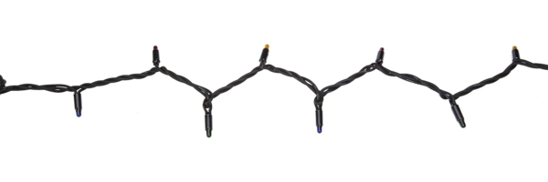 System Expo "Lichterkette EXTRA 10m" 100 Leuchtmittel multicolor, IP44