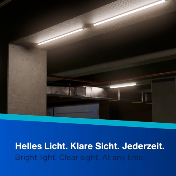 REV Feuchtraumleuchte LED Slim Pro 22W 2200 lm 146 cm IP65 Bild 7