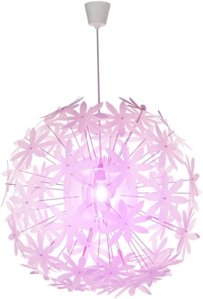 RGB LED Hängeleuchte mit Blüten zum zusammenstecken