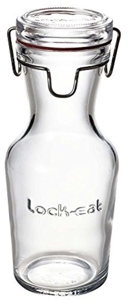 Luigi Bormioli Lock Eat Decanter with patent lid Dia 8.7 x 21.1 cm 50 cl Clear
