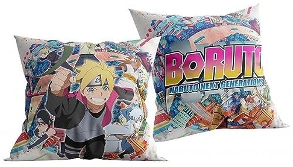 Boruto Dekokissen Kuschelkissen (1 Stk.) 40x40 cm aus Polyester