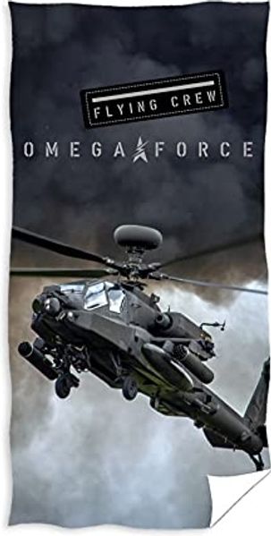 Helikopter ''Omege Force'' Badehåndklæde - 100 procent bomuld