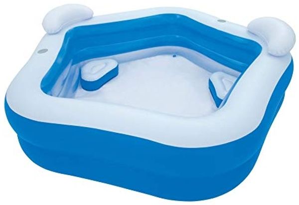 Bestway Family-Fun-Pool 213x207x69cm Relaxpool Lounge-Swimmingpool Planschbecken