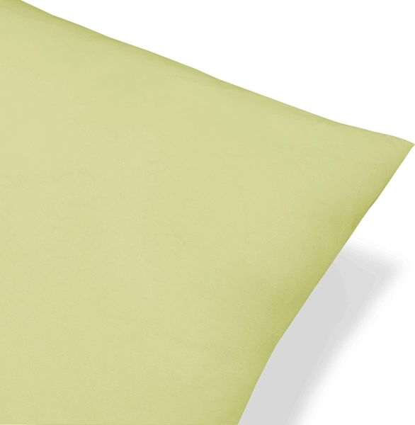 biberna Feinjersey-Spannbetttuch 0077144, pistaziengrün, 2x 40x80cm Bild 2