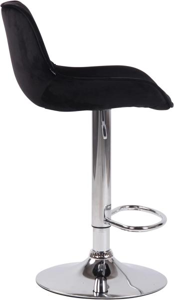 Barhocker Lentini Samt chrom [318279] Bild 4