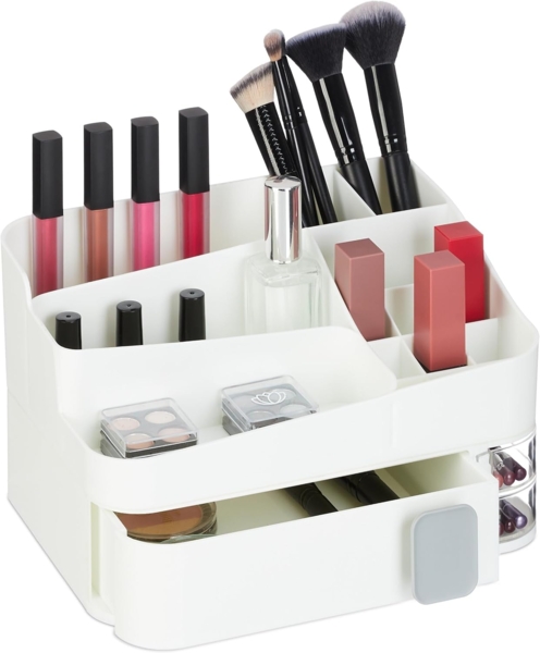 relaxdays Make-Up Organizer mit Schublade