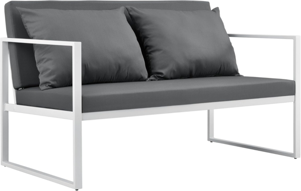 Gartenmöbelset Lerum 4-tlg. Weiß casa. pro Bild 5