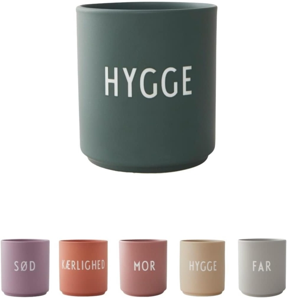 Design Letters Becher Favourite Cup Hygge Dark Green 10101002DGHYGGE