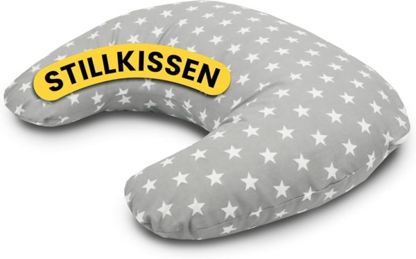 Amilian Stillkissen Lagerungskissen - Seitenschläferkissen - Stillkissen klein, Schwangerschaftskissen zum Schlafen, pregnancy pillow mit Füllung (60x42 cm), für Mütter und Babys