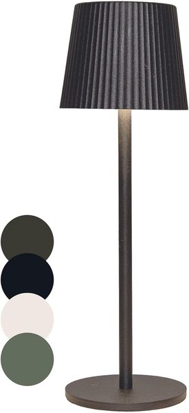 Coen Bakker Deco BV LED Tischleuchte Touch Tischlampe dimmbar mit Akku, In-/Outdoor, Touch-Funktion, LED fest verbaut, Warmweiß, Kaltweiß, Tageslichtweiß