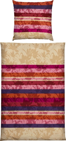 REDBEST Bettwäsche Bettwäsche, Jersey, Single-Jersey Streifen Bild 1