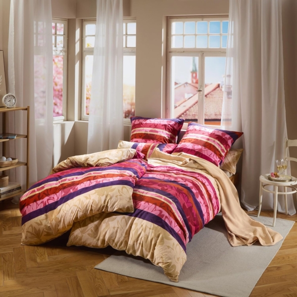 REDBEST Bettwäsche Bettwäsche, Jersey, Single-Jersey Streifen Bild 4