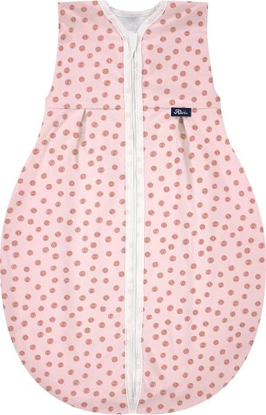 Alvi Kugelschlafsack Molton Organic Cotton Curly Dots 110