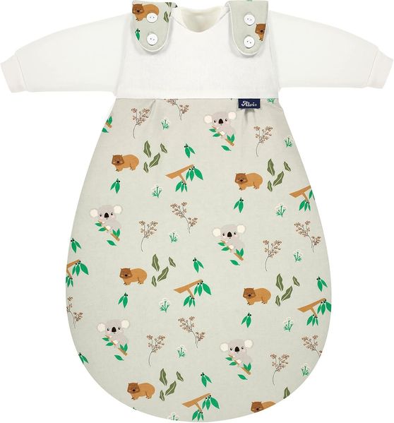 Alvi Baby-Mäxchen Schlafsack 3tlg. Organic Cotton Koalas World 56/62