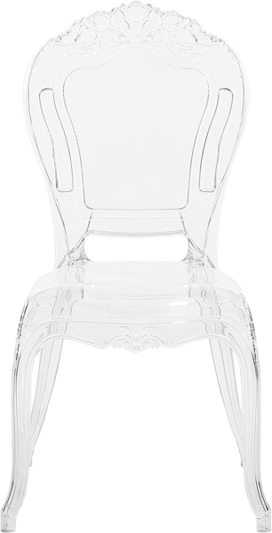 Esszimmerstuhl transparent 2er Set VERMONT