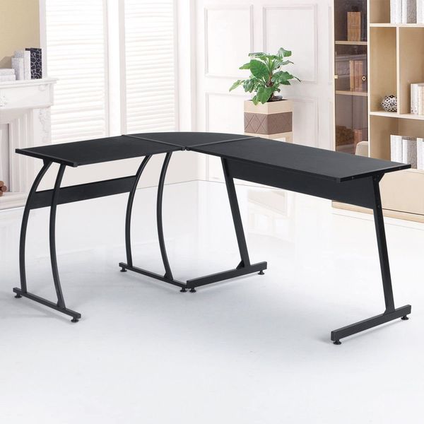 Gardenia Corner Eckschreibtisch, Stahl, 112,5 x 147,5 x 74