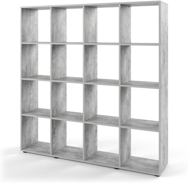 Raumteiler Karree Grau 138.5 x 142.5 cm Vicco