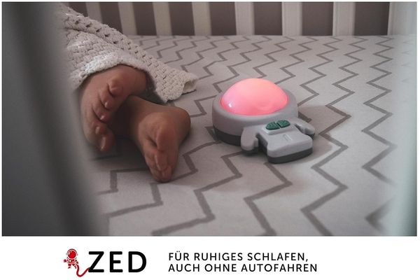 Rocket ZED Schlafastronaut by Rockit - 3in1 Einschlafhilfe + tragbares Nachtlicht/mit 6 beruhigenden Vibrationsmodi, für ruh Bild 2