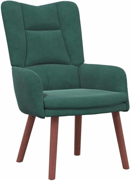 vidaXL Sessel Dunkelgrün 63 x 67 x 94 cm Samt 42001805