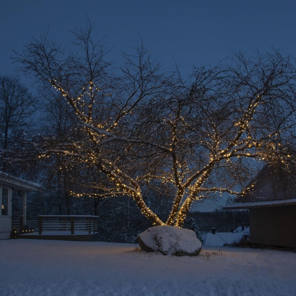 Lichterkette ,START', System 24, 98 LEDs, mit Trafo, warmweiß, 10m, 1,68W