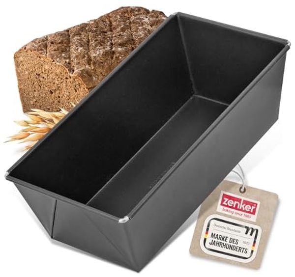 ZENKER Brotbackform 30 cm mit Antihaftbeschichtung / Serie Black Metallic / Brot - Backform / Kastenform