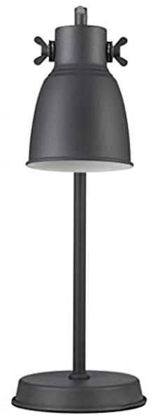 Tischleuchte Industriedesign Nordlux Adrian Metall anthrazit E27