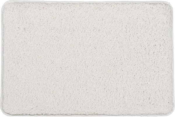 Kleine Wolke Trend Badteppich, Polyester, Weiß, 1 cm cm