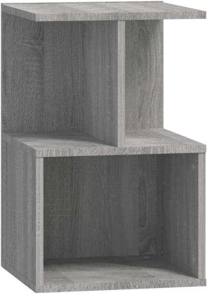 vidaXL Nachttisch Grau Sonoma 35x35x55 cm Holzwerkstoff 815185