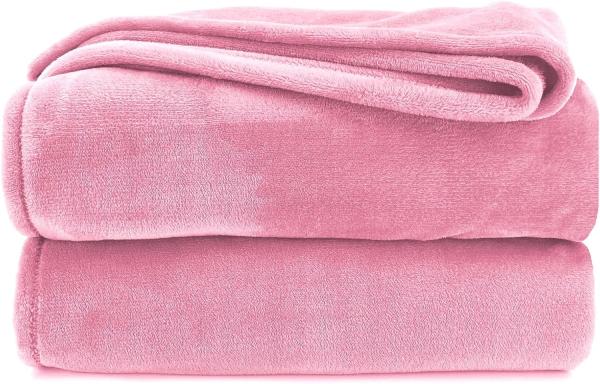 Wohndecke Premium Super Soft Flanell Kuscheldecke Sofadecke, heimtexland, super weich und flauschig, Allergiker geeignet, atmungsaktiv