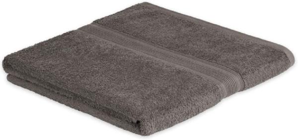 Badetuch Frottier 500 g/m² 100 x 150 cm Anthrazit