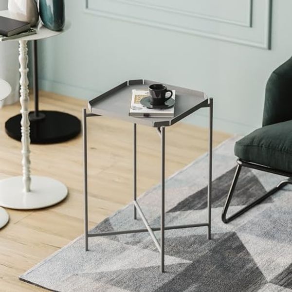 Couchtisch, 'SHB-008', 56 x 46 x 46, Grau