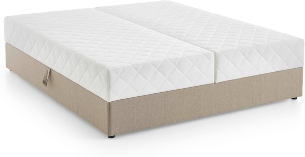 ATLANTIC home collection Stauraum- Boxbett Belina ohne Kopfteil