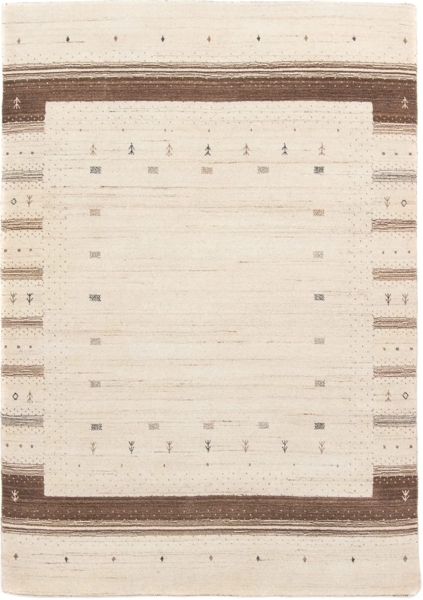 Morgenland Wollteppich - 200 x 142 cm - Beige